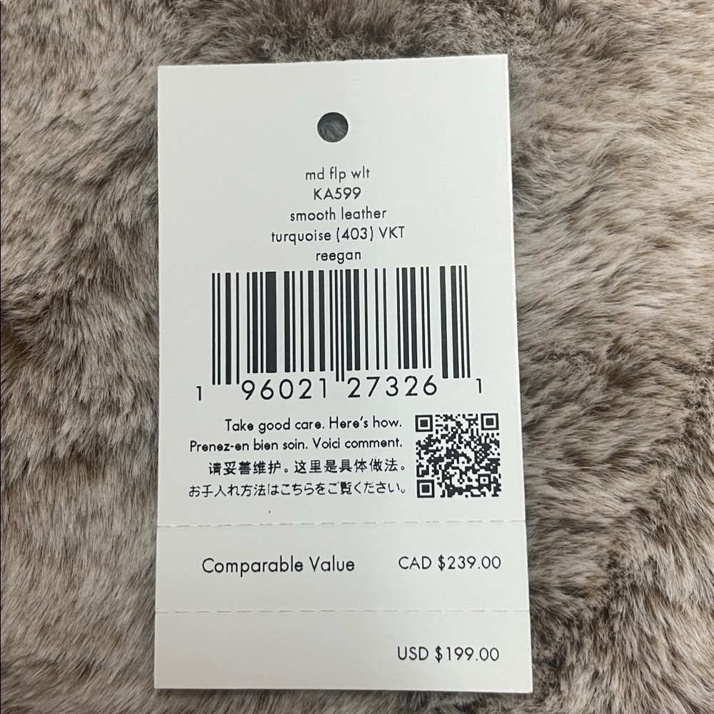 NWT Kate Spade ‘Reagan’ Medium Flap Wallet - Picture 4 of 15